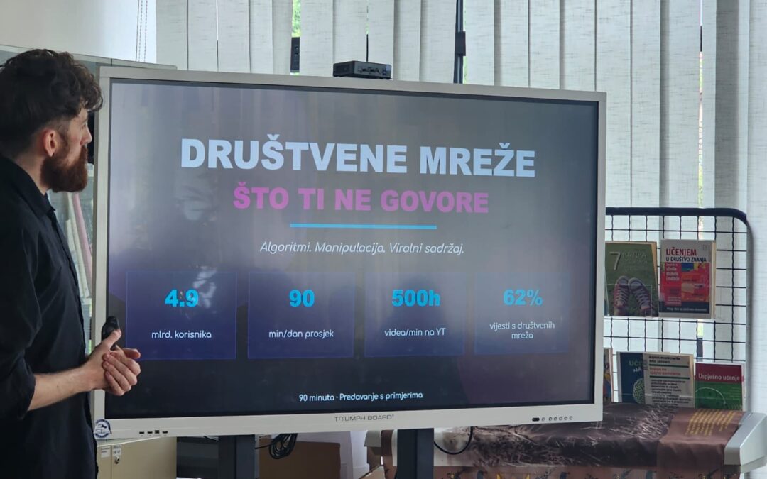 S druge strane kamere – predavanje o digitalnom marketingu