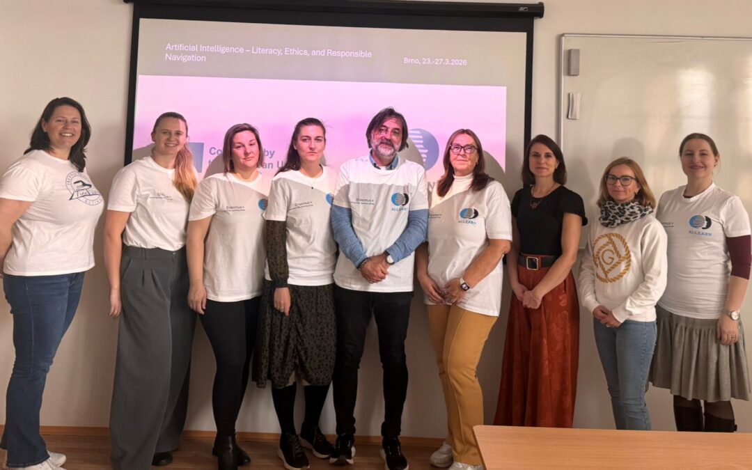 Erasmus+ mobilnost nastavnika u Brnu: Umjetna inteligencija u obrazovanju